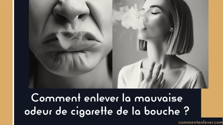 Comment enlever la mauvaise odeur de cigarette de la bouche ?